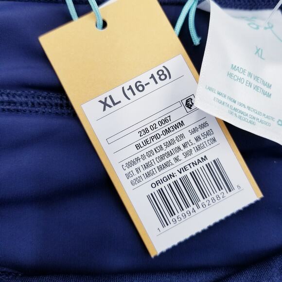 *NEW* Kona Sol High Coverage Swim Skirt XL (16-18) Blue NWT - Picture 7 of 7